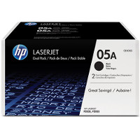 Hewlett Packard HP CE505AD ( HP 05A ) Laser Toner Cartridge Dual Pack