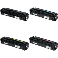 Compatible HP 201X Black / 201X Cyan / 201X Yellow / 201X Magenta Laser Toner Cartridge MultiPack