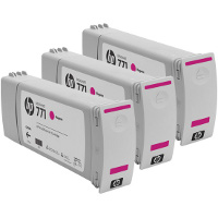 Hewlett Packard HP CR252A ( HP 771 Magenta ) InkJet Cartridges (3/Pack)