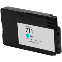 Hewlett Packard HP CZ130A (HP 711 Cyan) Remanufactured InkJet Cartridge