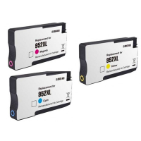 Remanufactured HP 952XL Cyan / 952XL Magenta / 952XL Yellow Inkjet Cartridge MultiPack