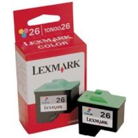 Lexmark 10N0026 ( Lexmark #26 ) Tri-Color Inkjet Cartridge
