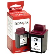 Lexmark 12A1975 ( Lexmark #75 ) Black Inkjet Cartridge