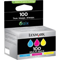 Lexmark 14N0685 ( Lexmark #100 ) InkJet Cartridge Multi Pack