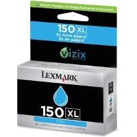 OEM Lexmark Lexmark #150XL Cyan ( 14N1615 ) Cyan Inkjet Cartridge