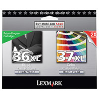 Lexmark 18C2249 ( Lexmark Twin-Pack #36XL, #37XL ) InkJet Cartridges