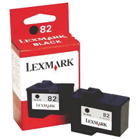 Lexmark 18L0032 ( Lexmark #82 ) Black Inkjet Cartridge