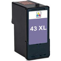 Lexmark 18Y0143 ( Lexmark #43XL ) Remanufactured InkJet Cartridge