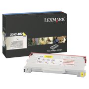 Lexmark 20K1402 High Capacity Yellow Laser Toner Cartridge