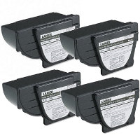 Lanier 117-0186 Black Laser Toner Cartridges (4/Pack)