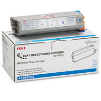 Okidata 41963003 Cyan Laser Toner Cartridge