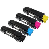 Compatible Okidata 43034801 / 43034802 / 43034803 / 43034804 Laser Toner Cartridge MultiPack