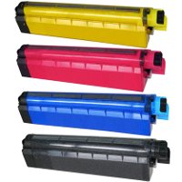 Compatible Okidata 43487733 / 43487734 / 43487735 / 43487736 Laser Toner Cartridge MultiPack