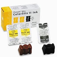 Xerox / Tektronix 016-1908-00 Solid Ink Sticks (2 Yellow / 1 Black)